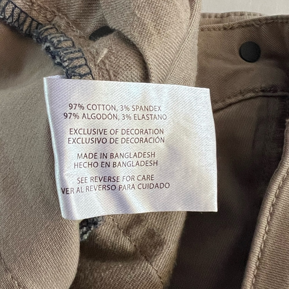 GAP Men's Tan Jeans Slim Fit 34x32 - Picture 4 of 5